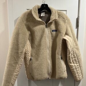 Patagonia retro-x natural jacket, L